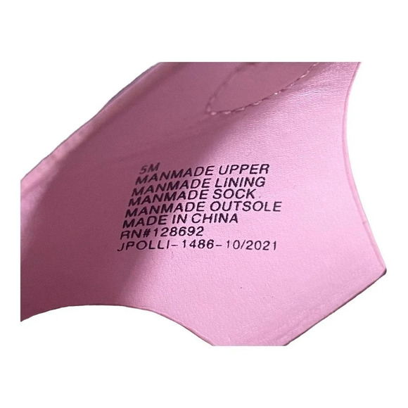 Madden Girl Womens Pink Sandals Size 5 M Casual Side Buckle Summer Open Toe - Picture 5 of 10